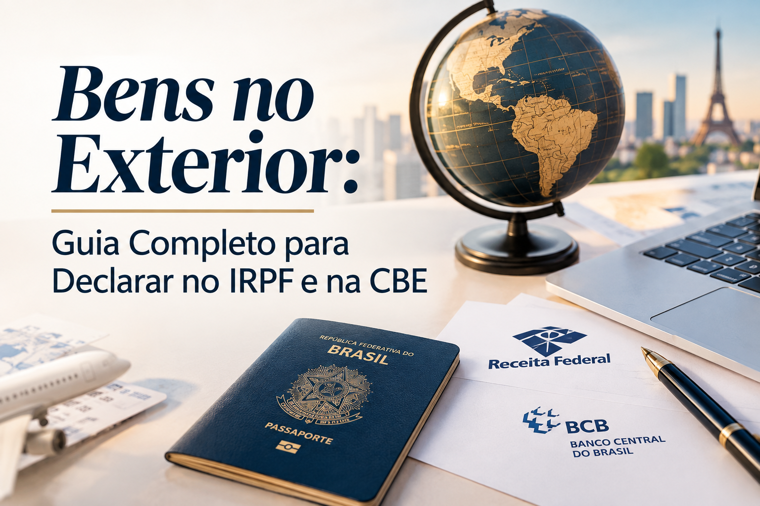 Bens no exterior: como declarar no IRPF e quando entregar a CBE