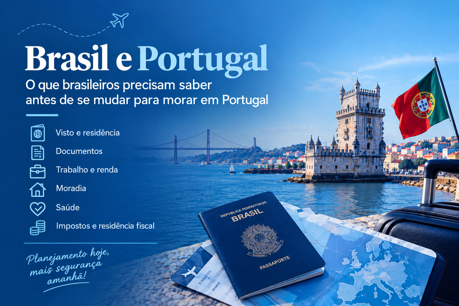 Brasil e Portugal: o que brasileiros precisam saber antes de se mudar para morar em Portugal