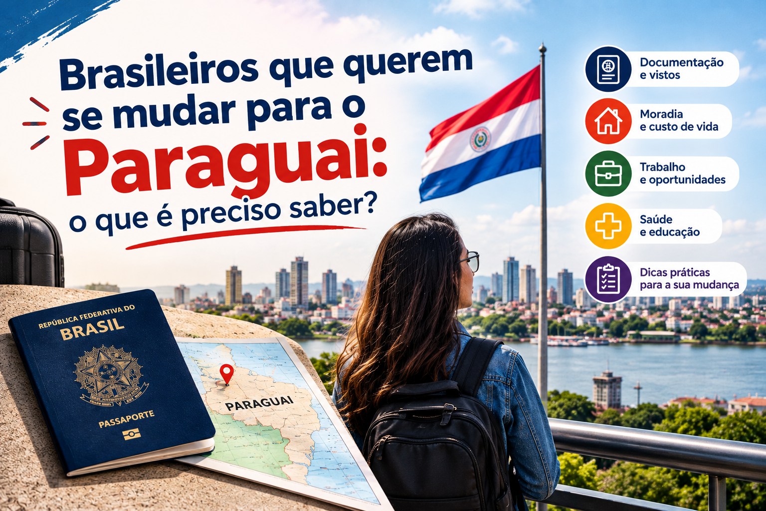 Saída do Brasil para o Paraguai: o que é preciso saber?