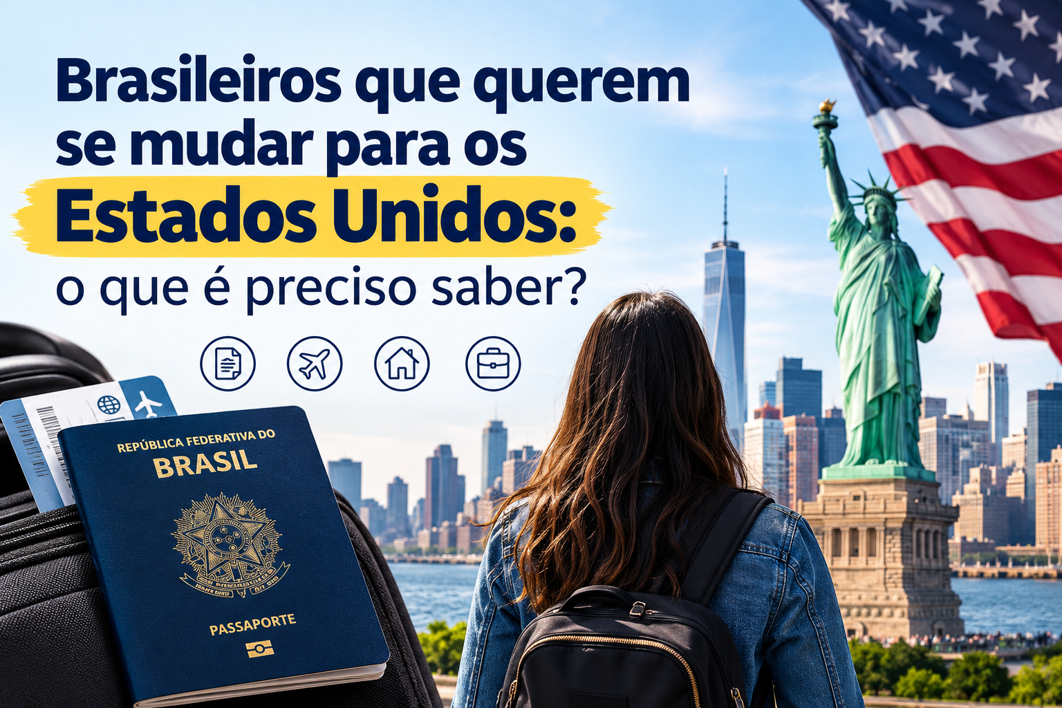 Saída do Brasil para os Estados Unidos: o que é preciso saber?