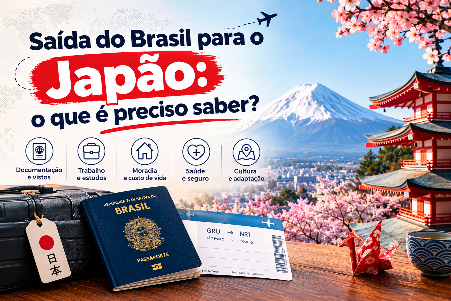 Saída do Brasil para o Japão: o que é preciso saber?